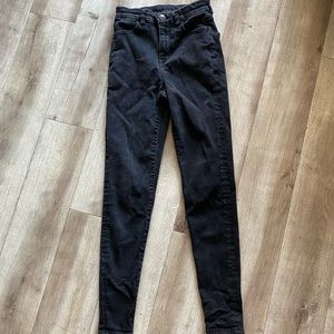 American eagle skinny black jeans